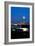 Moon Over Vancouver, Time-exposure Image-David Nunuk-Framed Photographic Print