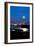 Moon Over Vancouver, Time-exposure Image-David Nunuk-Framed Photographic Print