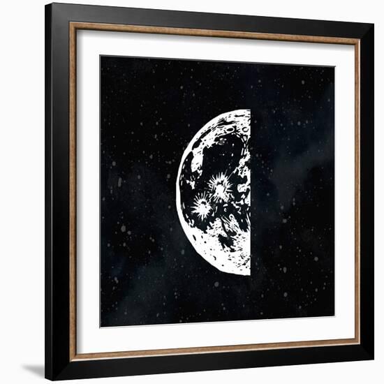 Moon Phases 2 V2-Kimberly Allen-Framed Art Print