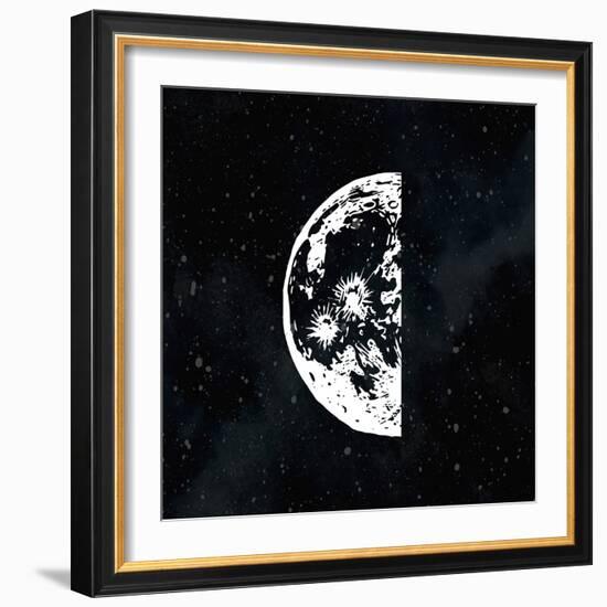 Moon Phases 2 V2-Kimberly Allen-Framed Art Print