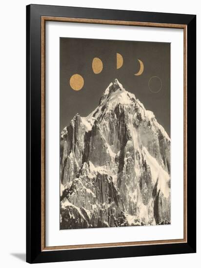 Moon Phases, 2018 (Photography, Digital)-Florent Bodart-Framed Giclee Print