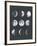 Moon Phases Watercolor Ii-Samantha Ranlet-Framed Art Print