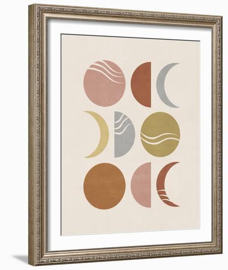 Moon Phases-Dana Shek-Framed Giclee Print