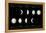 Moon Phases-null-Framed Stretched Canvas