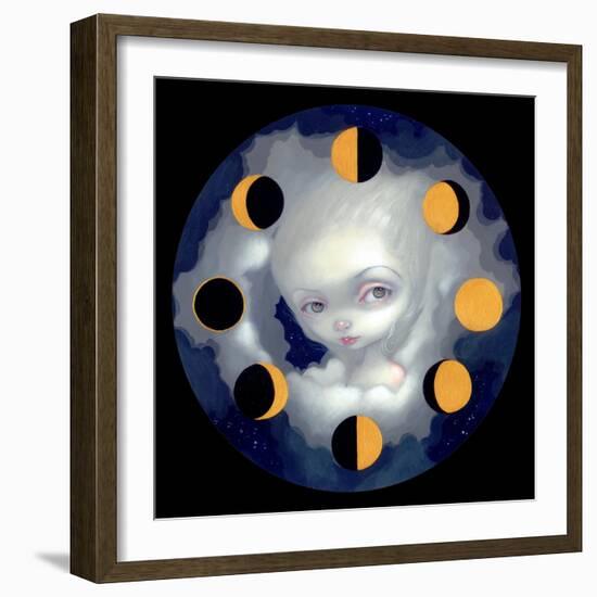 Moon Phases-Jasmine Becket-Griffith-Framed Art Print