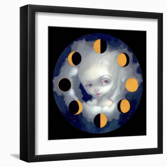 Moon Phases-Jasmine Becket-Griffith-Framed Art Print