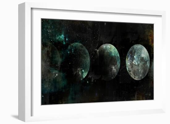 Moon Phases-Ken Roko-Framed Art Print