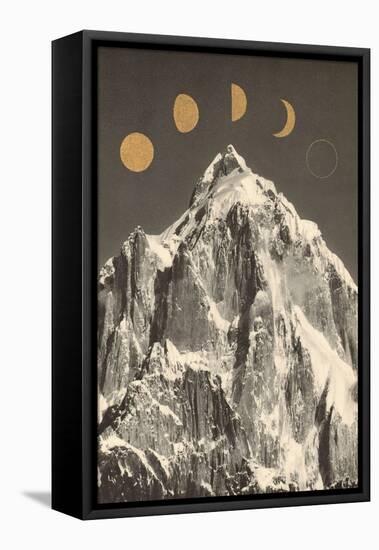 Moon Phases-Florent Bodart-Framed Premier Image Canvas