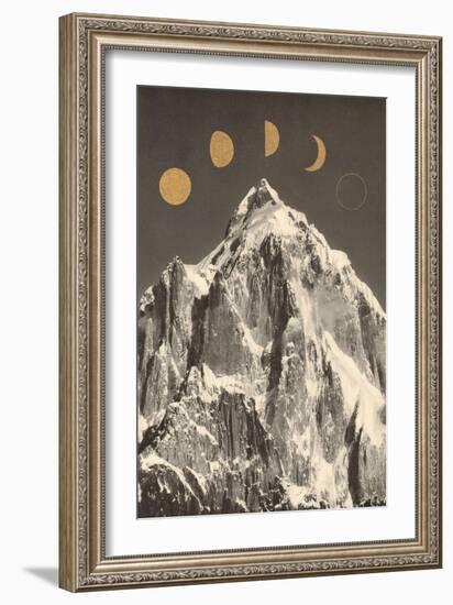 Moon Phases-Florent Bodart-Framed Giclee Print