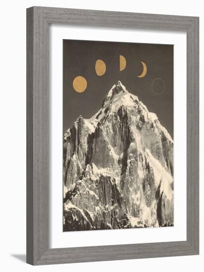 Moon Phases-Florent Bodart-Framed Giclee Print
