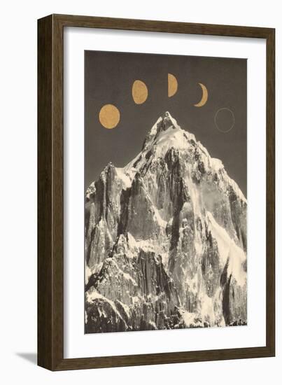 Moon Phases-Florent Bodart-Framed Giclee Print