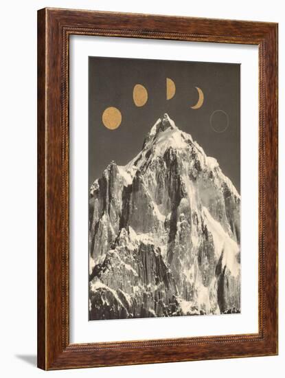 Moon Phases-Florent Bodart-Framed Giclee Print