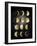 Moon Phases-Oliver Jeffries-Framed Art Print