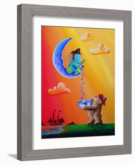 Moon Pirates-Cindy Thornton-Framed Art Print