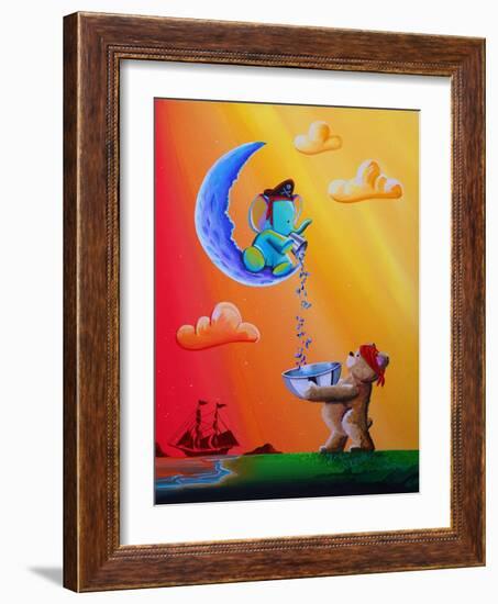 Moon Pirates-Cindy Thornton-Framed Art Print