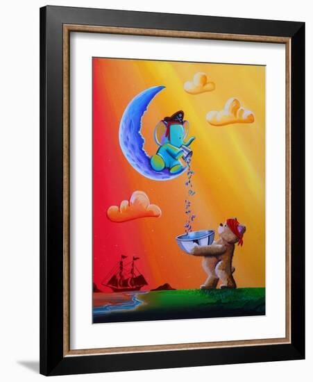 Moon Pirates-Cindy Thornton-Framed Art Print