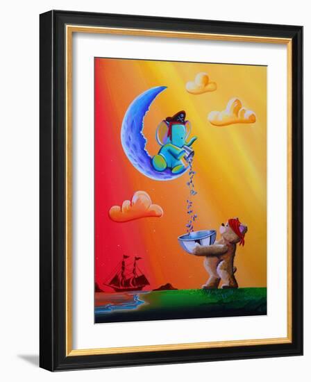 Moon Pirates-Cindy Thornton-Framed Art Print