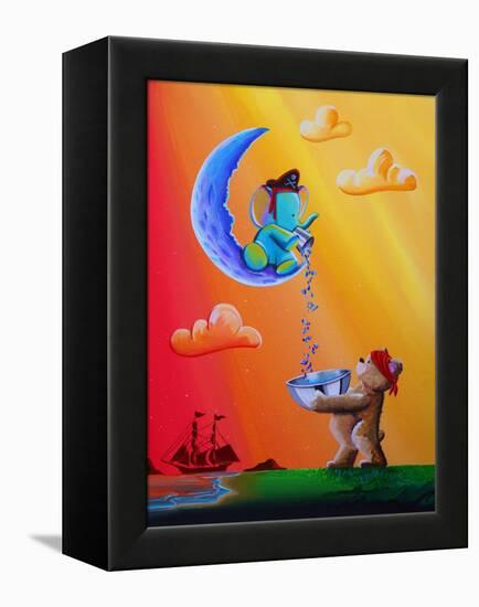 Moon Pirates-Cindy Thornton-Framed Stretched Canvas