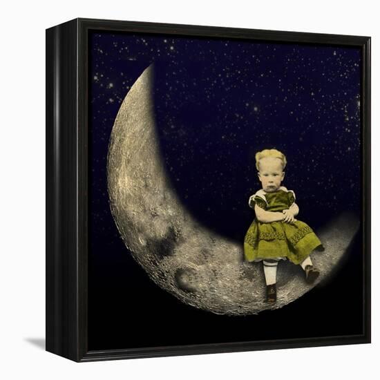 Moon Rider-J Hovenstine Studios-Framed Premier Image Canvas