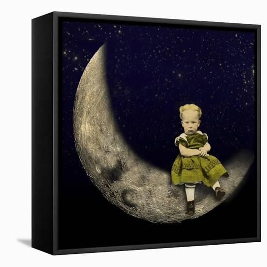 Moon Rider-J Hovenstine Studios-Framed Premier Image Canvas