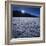 Moon Rise over Badwater in Death Valley.-Jon Hicks-Framed Photographic Print