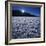 Moon Rise over Badwater in Death Valley.-Jon Hicks-Framed Photographic Print