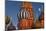 Moon Rise over St Basil's Cathedral.-Jon Hicks-Mounted Photographic Print