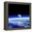 Moon Rising Over Earth's Horizon-Detlev Van Ravenswaay-Framed Premier Image Canvas