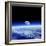 Moon Rising Over Earth's Horizon-Detlev Van Ravenswaay-Framed Premium Photographic Print