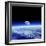 Moon Rising Over Earth's Horizon-Detlev Van Ravenswaay-Framed Premium Photographic Print