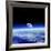 Moon Rising Over Earth's Horizon-Detlev Van Ravenswaay-Framed Photographic Print