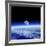 Moon Rising Over Earth's Horizon-Detlev Van Ravenswaay-Framed Photographic Print