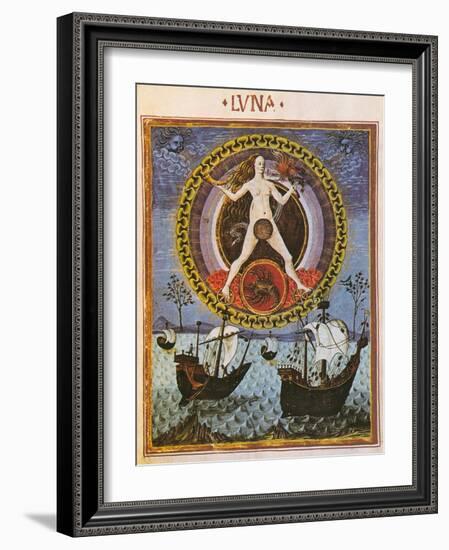 Moon Rules Cancer-Science Source-Framed Giclee Print