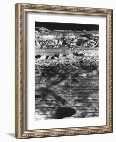 Moon's Surface Photographed from Lunar Orbiter Ii-null-Framed Photographic Print