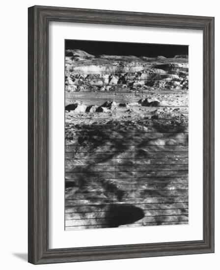 Moon's Surface Photographed from Lunar Orbiter Ii-null-Framed Photographic Print