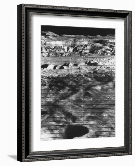 Moon's Surface Photographed from Lunar Orbiter Ii-null-Framed Photographic Print