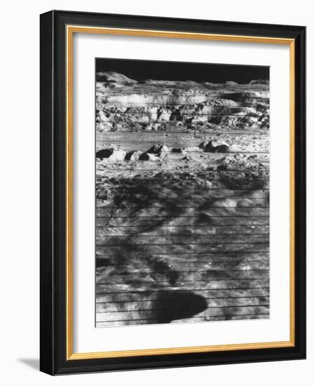 Moon's Surface Photographed from Lunar Orbiter Ii-null-Framed Photographic Print