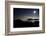 Moon Sand Stars Shine Above Low Lying Clouds on Mount Rainier National Park-Dan Holz-Framed Photographic Print