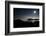 Moon Sand Stars Shine Above Low Lying Clouds on Mount Rainier National Park-Dan Holz-Framed Photographic Print