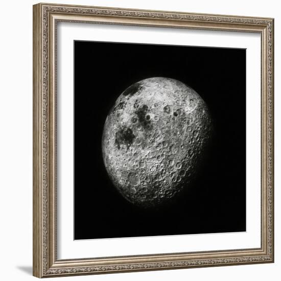 Moon Seen From 1000 Miles Away, Apollo 16 Mission-Science Source-Framed Giclee Print