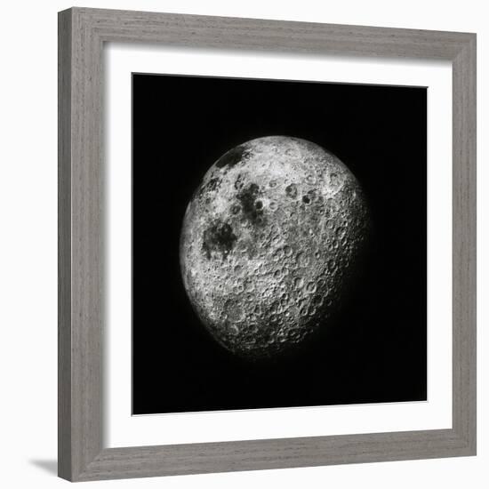 Moon Seen From 1000 Miles Away, Apollo 16 Mission-Science Source-Framed Giclee Print