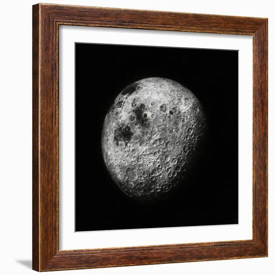 Moon Seen From 1000 Miles Away, Apollo 16 Mission-Science Source-Framed Giclee Print