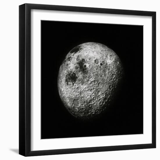 Moon Seen From 1000 Miles Away, Apollo 16 Mission-Science Source-Framed Giclee Print