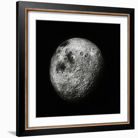 Moon Seen From 1000 Miles Away, Apollo 16 Mission-Science Source-Framed Giclee Print