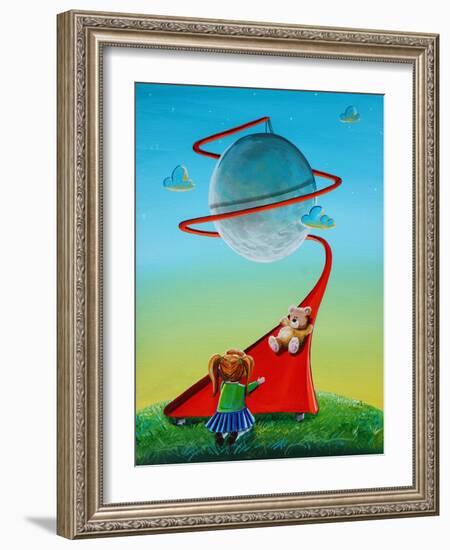 Moon Slide-Cindy Thornton-Framed Art Print