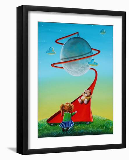 Moon Slide-Cindy Thornton-Framed Art Print