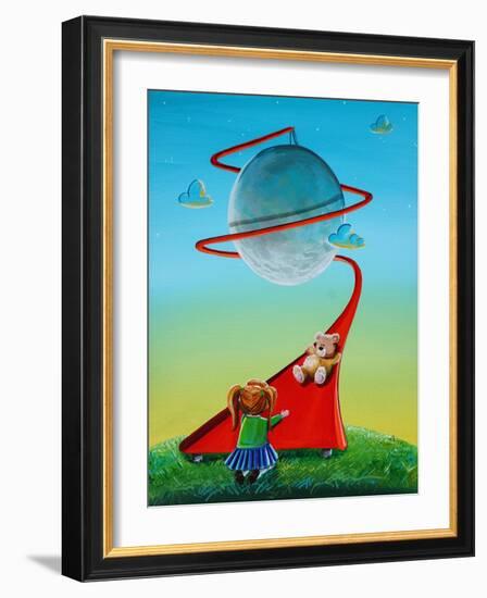 Moon Slide-Cindy Thornton-Framed Art Print