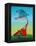 Moon Slide-Cindy Thornton-Framed Stretched Canvas