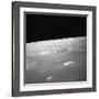 Moon Surface and Horizon-null-Framed Photographic Print