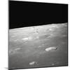 Moon Surface and Horizon-null-Mounted Photographic Print